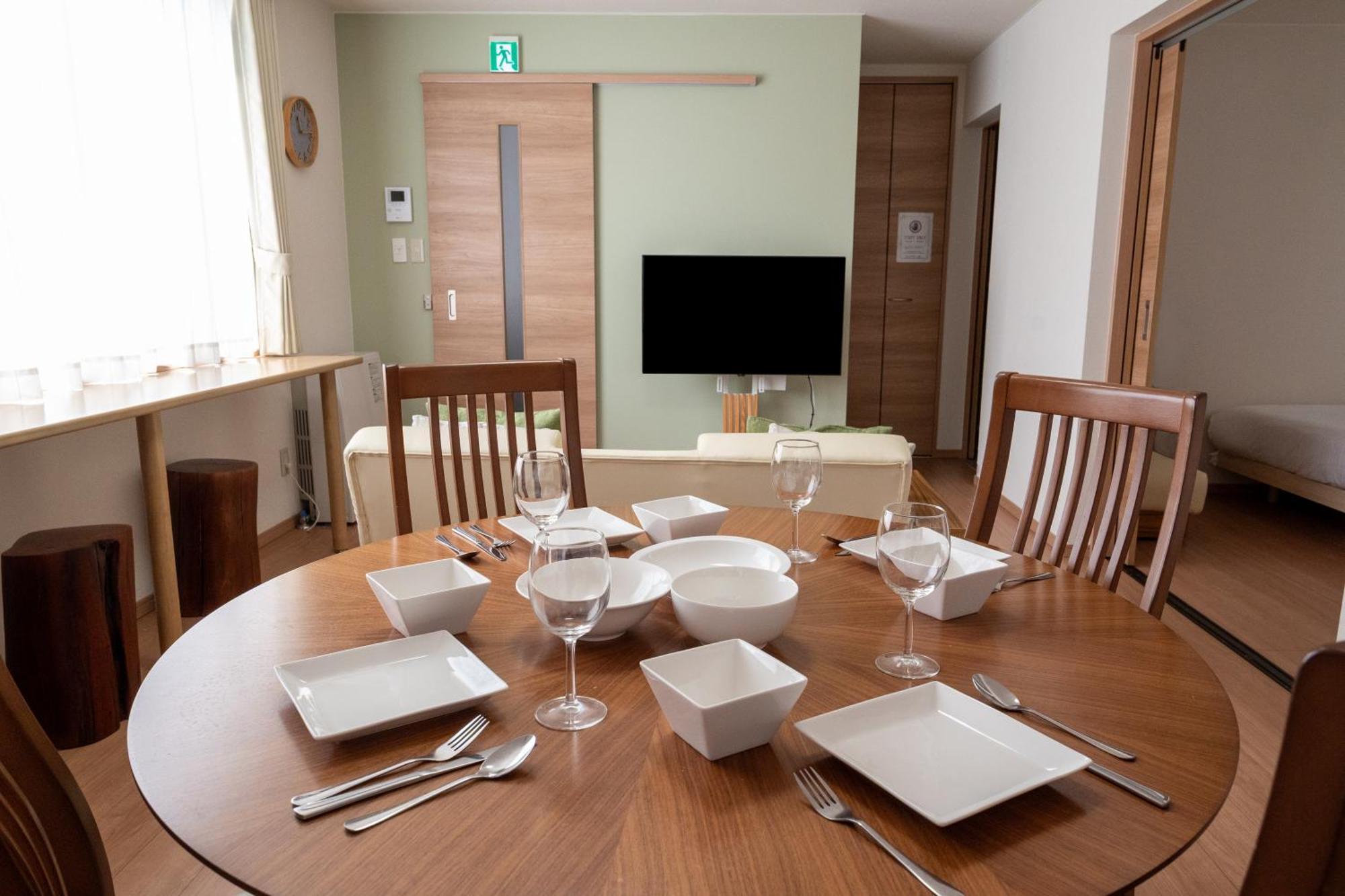 Tkd House Furano Apartment Exterior foto